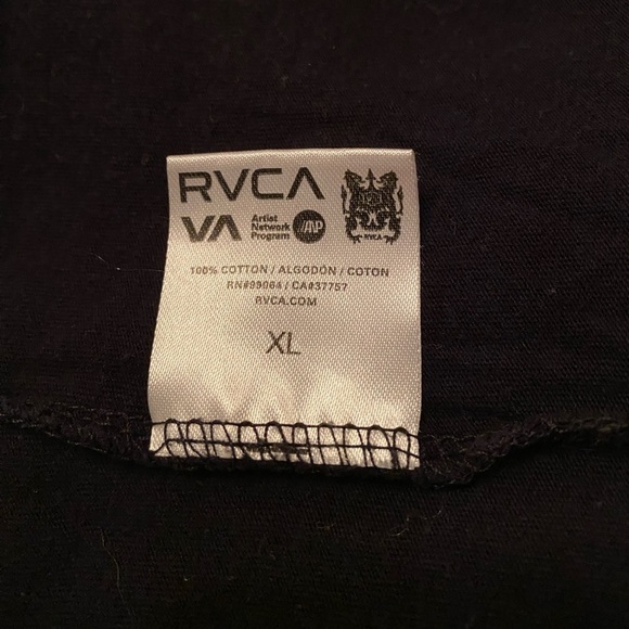 RVCA Skate Pocket Tee Vintage Wash Shirt Men XL - Picture 6 of 7